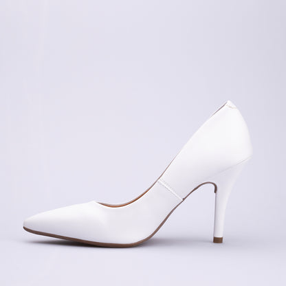 Stiletto Clásico Blanco