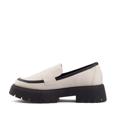 Mocasines Duo Negro y Blanco