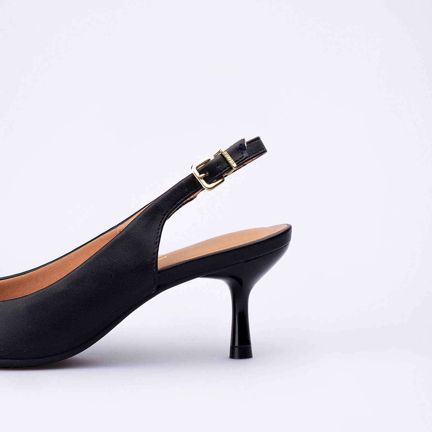 Stiletto Slingback Negro