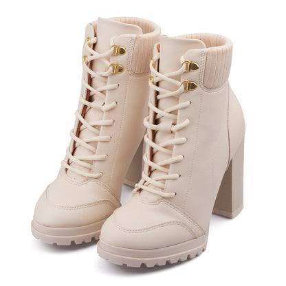 Botas Tractorada Blanco Off