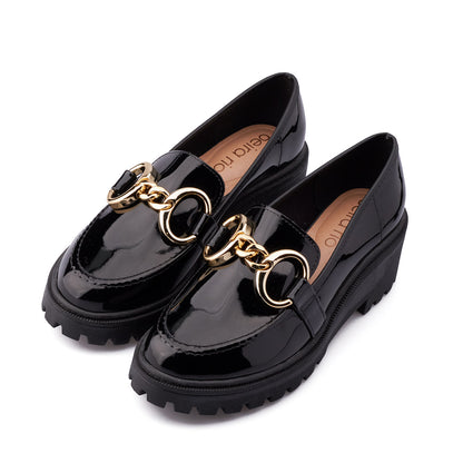 Mocasines Chunky Negro